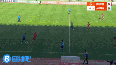 中甲-青岛红狮0-0大连鲲城开局三连平 穆谢奎门线解围刘谱锦染红