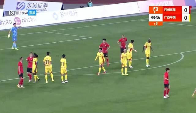 随着苏州0-0广西，石家庄2-0大胜，广东被绝平中甲最新排名出炉