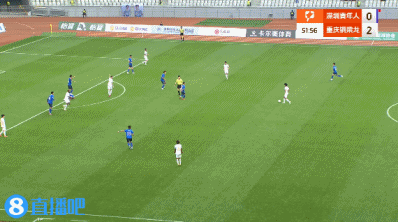 中甲-重庆铜梁龙3-0十人深圳青年人 向余望破门麦思劲直红被罚下